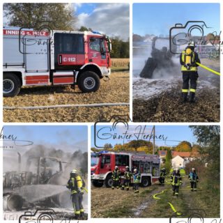 🗓️ Datum: 18.10.2025
⏰Uhrzeit: 16:02 Uhr 
🚒🚑 Einsatzart: B3
📍Einsatzort: Hienraching 
🚒🚑🚁🚓 Eingesetzte Kräfte:
@feuerwehr_Inningamholz
@feuerwehrtaufkirchenvils
@feuerwehr.gruenbach
@kreisbrandinspektion_erding
@brk_kreisverband_erding
@polizeiobn

Traktor in Vollbrand 

Zu einem Traktorbrand wurden Einsatzkräfte am Samstag gegen 16 Uhr nach Hienraching in der Gemeinde Inning gerufen. Vor Ort waren Aktive der Feuerwehren Inning, Taufkirchen und Grünbach, das BRK sowie die Polizei.

Quelle: Münchner Merkur/Erdinger Anzeiger/Print

📷 Günter Herkner

#thl #unfall #feuerwehr #rettungsdienst #polizei #luftrettung #blaulicht #technische_hilfe #gefahrgut #abc #brand #freiwillige_feuerwehr