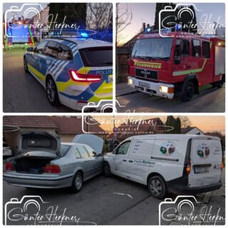 🗓️Datum: 18.11.2025

⏰Uhrzeit: 16.22 Uhr 

🚒🚑 Einsatzart: THL 1

📍Einsatzort: Oberneuching 

🚒🚑🚁🚓 Eingesetzte Kräfte:
@feuerwehr_oberneuching
@brkebersberg
@polizeiobn 

Vorfahrt missachtet

Am Dienstagnachmittag gegen 16:20 Uhr befuhr eine 53jährige aus dem westlichen Landkreiß mit ihrem VW die Rebhuhnstraße in Oberneuching. An der Einmüdung zur Hauptstraße wollte sie nach links abbiegen und übersah dabei einen von links kommenden, vorfahrtsberechtigten BMW, welcher von einem 18jährigen Erdinger gesteuert wurde. Es kam zum Zusammenstoß durch den niemand verletzt wurde. Der Gesamtschaden beläuft sich auf ca. 12.000 €. Die FFW Neuching war mit 10 Einsatzkräften vor Ort und sicherte die Unfallstelle ab.   

Quelle: Pi Erding 

📷 Günter Herkner

#thl #unfall #feuerwehr #rettungsdienst #polizei #luftrettung #blaulicht #technischehilfe #gefahrgut #abc #brand #freiwilligefeuerwehr