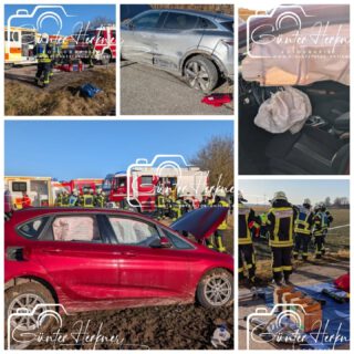 🗓️Datum: 19.01.2026
⏰Uhrzeit: 13.57 Uhr 
🚒🚑 Einsatzart: THL 3
📍Einsatzort: Wörth ED4
🚒🚑🚁🚓 Eingesetzte Kräfte:
@ff_hoerlkofen
@ff_reithofen_harthofen
@kreisbrandinspektion_erding
@brk_kreisverband_erding 
@brkebersberg 
@polizeiobn 

87-Jähriger gerät auf die Gegenfahrbahn und kollidiert mit Renault

Ein Crash zwischen Hörlkofen und Wörth verursachte 37 000 Euro Schaden. Der 87-jährige BMW-Fahrer und Unfallverursacher wurde verletzt ins Klinikum gebracht.

Wörth – 37 000 Euro Sachschaden und ein Verletzter – das ist die Bilanz eines Verkehrsunfalls, der sich am Montagnachmittag auf der ED4 ereignet hat. Nach Angaben der Polizei war ein 87-jähriger BMW-Fahrer von Hörlkofen in Richtung Wörth unterwegs. Aus bislang ungeklärter Ursache geriet er auf die Gegenfahrbahn und kollidierte mit dem entgegenkommenden Renault eines 47-Jährigen. Beide Unfallbeteiligten stammen aus dem südlichen Landkreis Erding.
Der BMW-Fahrer wurde verletzt ins Klinikum Erding gebracht; an seinem Auto entstand Totalschaden. Im Einsatz waren die Feuerwehren Hörlkofen und Reithofen/Harthofen, First Responder Hörlkofen, Kreisbrandinspektion Erding, das BRK Markt Schwaben und Erding mit je einem Rettungswagen sowie ein Notarzt.

Quelle: www.merkur.de/lokales 

📷 Günter Herkner

#thl #unfall #feuerwehr #rettungsdienst #polizei luftrettung blaulicht technischehilfe gefahrgut abc brand freiwilligefeuerwehr