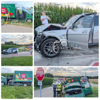 🗓️Datum: 21.07.2026
⏰Uhrzeit: 18.58 Uhr
🚒🚑 Einsatzart: THL 1
📍Einsatzort: Wörth
🚒🚑🚁🚓 Eingesetzte Kräfte:
@feuerwehr_hörlkofen
@brk_kreisverband_erding
@brk_markt_schwaben
@polizeiobn
Vorfahrt missachtet: Waren Drogen im Spiel
Am Dienstagabend gegen 19:00 Uhr fuhr ein 23jähriger Erdinger mit seinem Kleintransporter Iveco in Wörth die Schwillachstraße Richtung Unterschwillach. Die Kreuzung zur Sankt-Urban-Straße wollte er in gerade Richtung überqueren. Beim Einfahren in die Kreuzung übersah er einen von rechts kommenden, vorfahrtsberechtigten Mercedes, welcher von einer 27jährigen aus dem Landkreis Ebersberg gesteuert wurde. Es kam zum Zusammenstoß, durch den der Unfallverursacher leicht verletzt wurde. Da der 23jährige drogentypische Ausfallerscheinungen zeigte, wurde eine Blutentnahme im Klinikum Erding durchgeführt. Der Gesamtschaden beläuft sich auf ca. 18.000 €.
Quelle: PI Erding
📷 Günter Herkner
#thl #unfall #feuerwehr #rettungsdienst #polizei luftrettung blaulicht technischehilfe gefahrgut abc brand freiwilligefeuerwehr