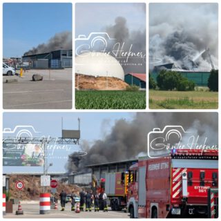 Erstmeldung: Brand in Recyclingbetrieb

🗓️Datum: 28.06.206
⏰Uhrzeit: 10:51 Uhr 
🚒🚑 Einsatzart: B 4
📍Einsatzort: Eitting
🚒🚑🚁🚓 Eingesetzte Kräfte:

Eitting; Lkr. Erding; 28.06.2026

In einem Recyclingbetrieb in Eitting, Landkreis Erding, geriet heute gegen 10:20 Uhr eine Lagerhalle in Brand.

Einsatzkräfte mehrerer Feuerwehren sind mit einem Großaufgebot vor Ort und bekämpfen das Feuer. Es kommt derzeit zu starker Rauchentwicklung.

Es wird nachberichtet.

Polizeipräsidium Oberbayern Nord

Pressestelle

📷 Günter Herkner

#thl #unfall #feuerwehr #rettungsdienst #polizei luftrettung blaulicht technischehilfe gefahrgut abc brand freiwilligefeuerwehr